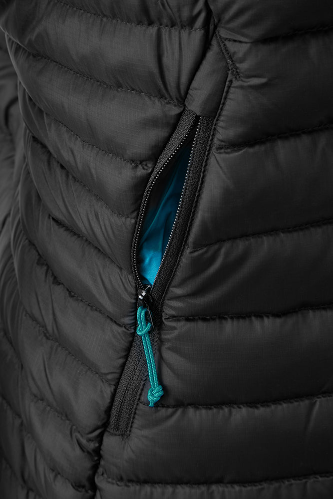 Microlight Down Vest - Black