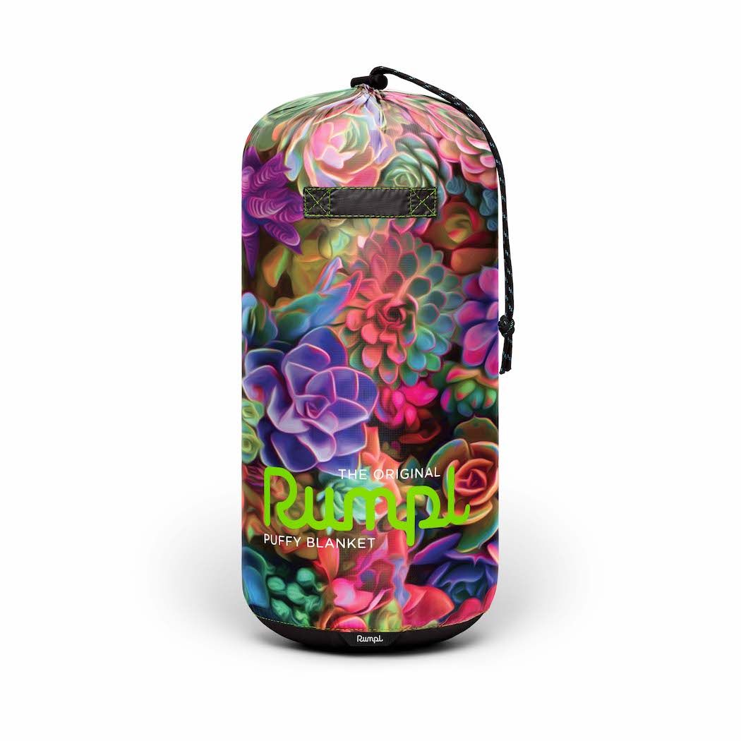 Original Puffy Blanket - Psychedelic Succulents