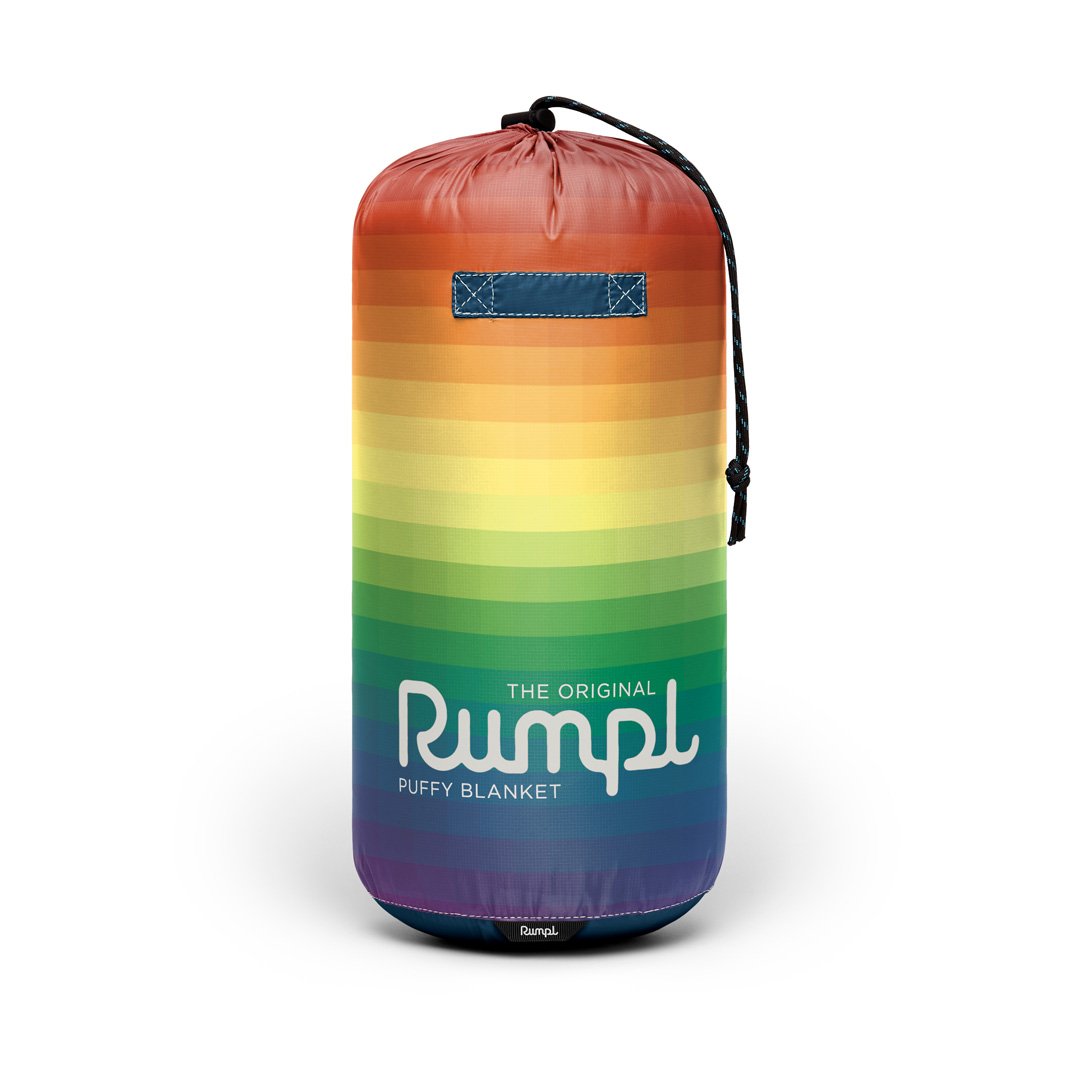 Original Puffy Blanket - Rainbow Fade