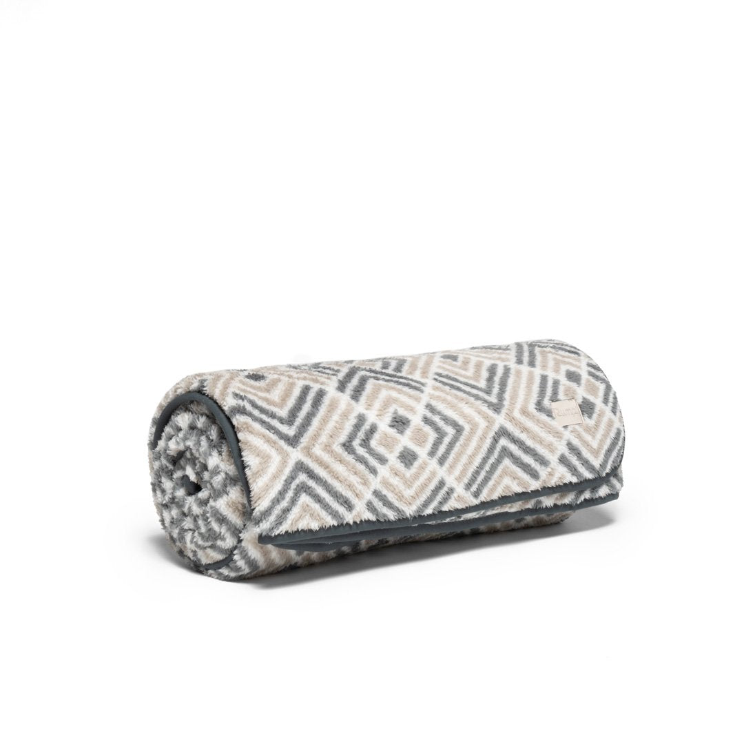 Sherpa Fleece Blanket - Kaleidoscope Stone