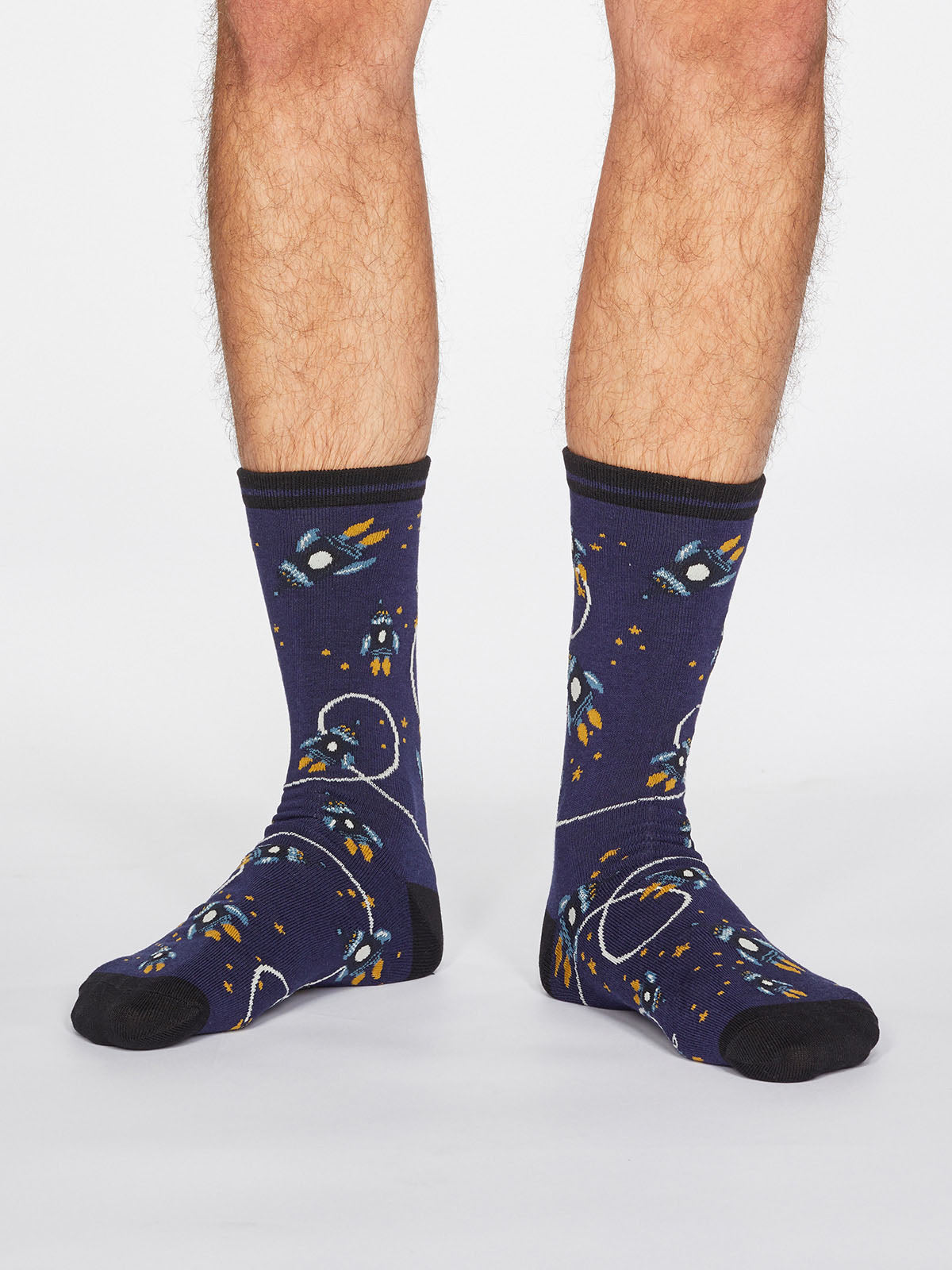Dominic Rocket Socks in Bag - Denim Blue