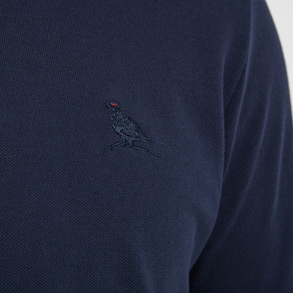 St Ives Tailored Polo Shirt - Navy