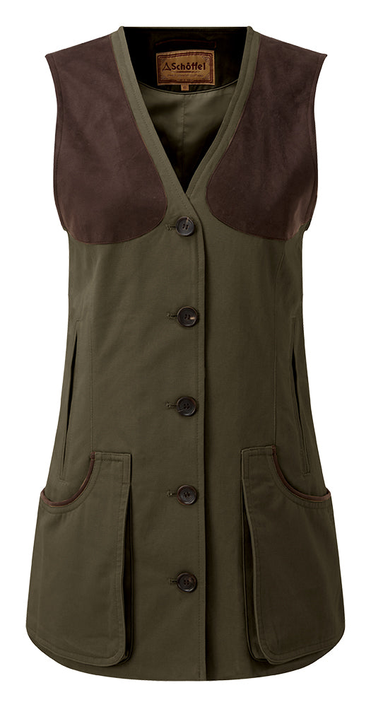 All Season Shooting Vest - Dark Olive