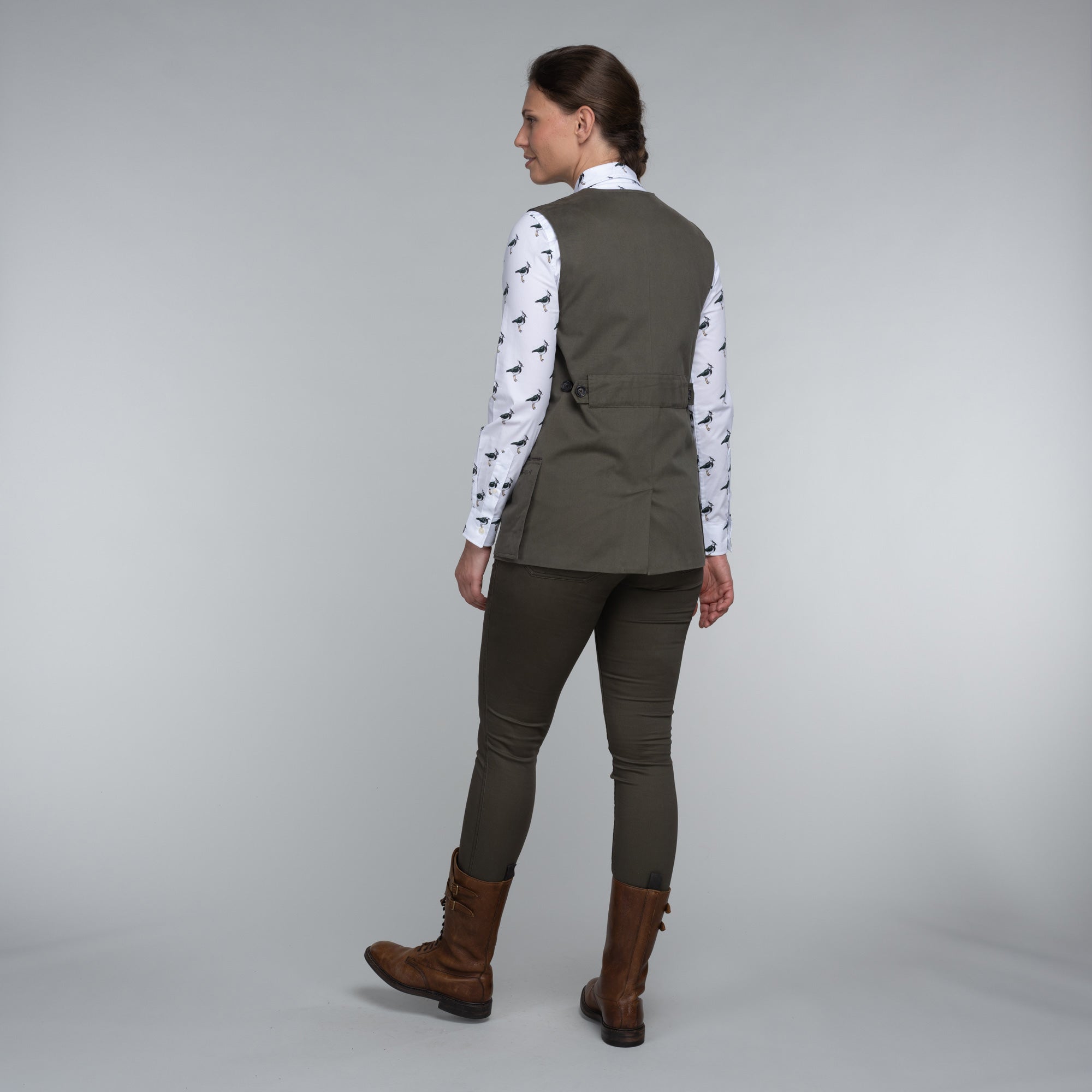 All Season Shooting Vest - Dark Olive