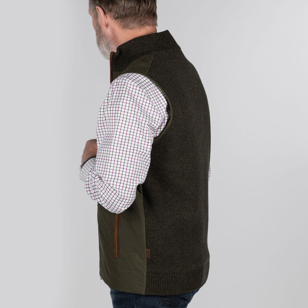 Hybrid Aeroblock Gilet - Loden Green