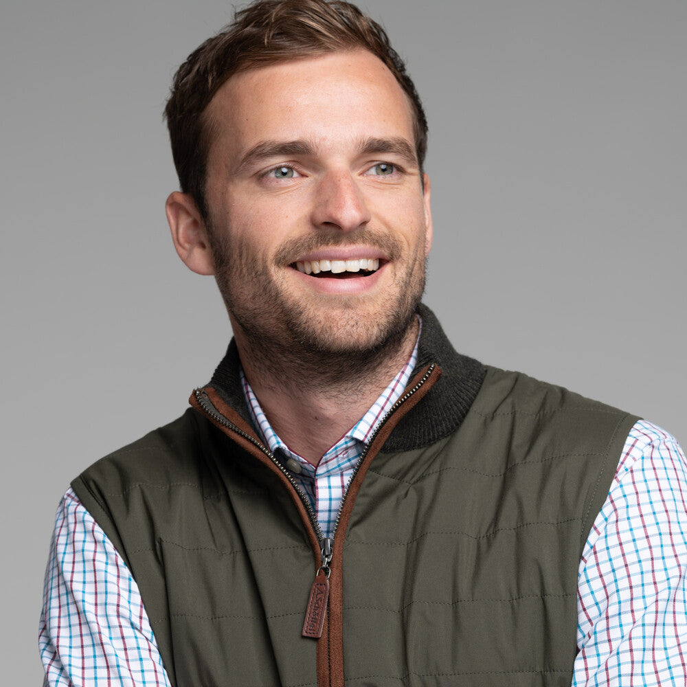 Hybrid Aeroblock Gilet - Loden Green
