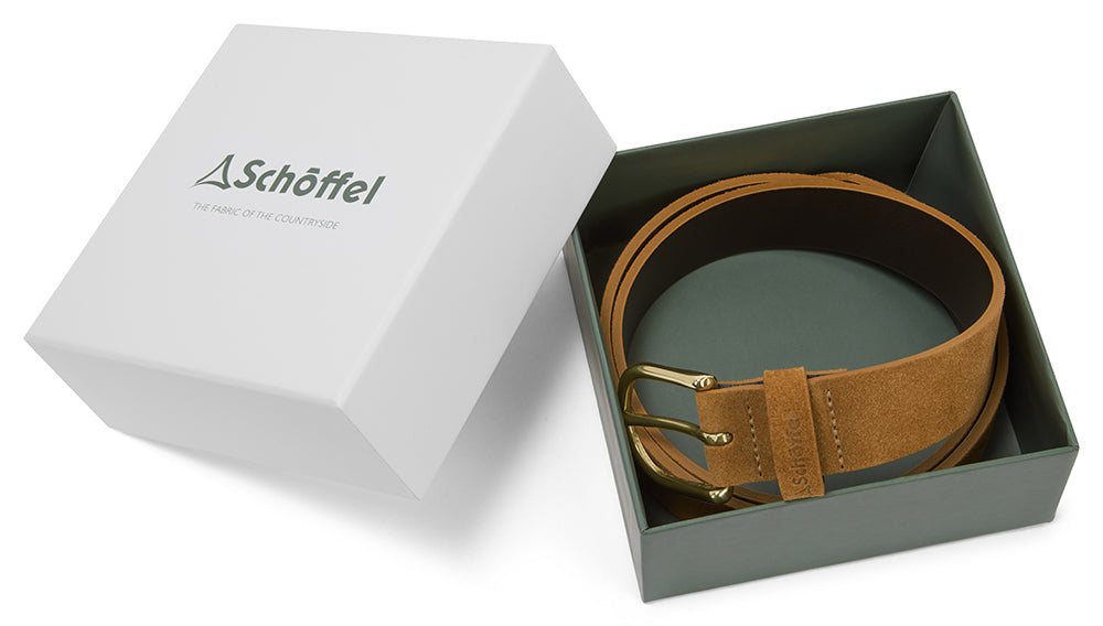 Padley Suede Belt - Camel