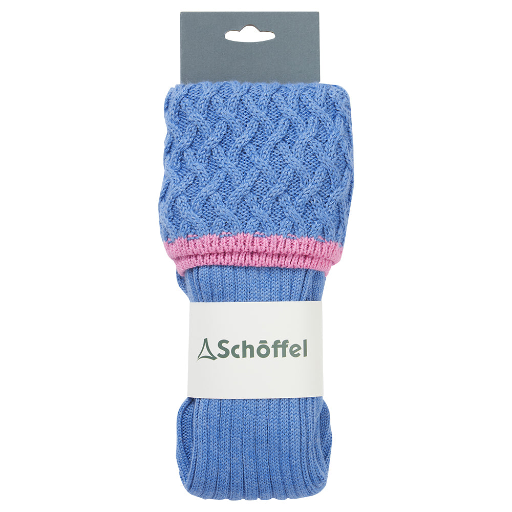 Teal Sock - Powder Blue