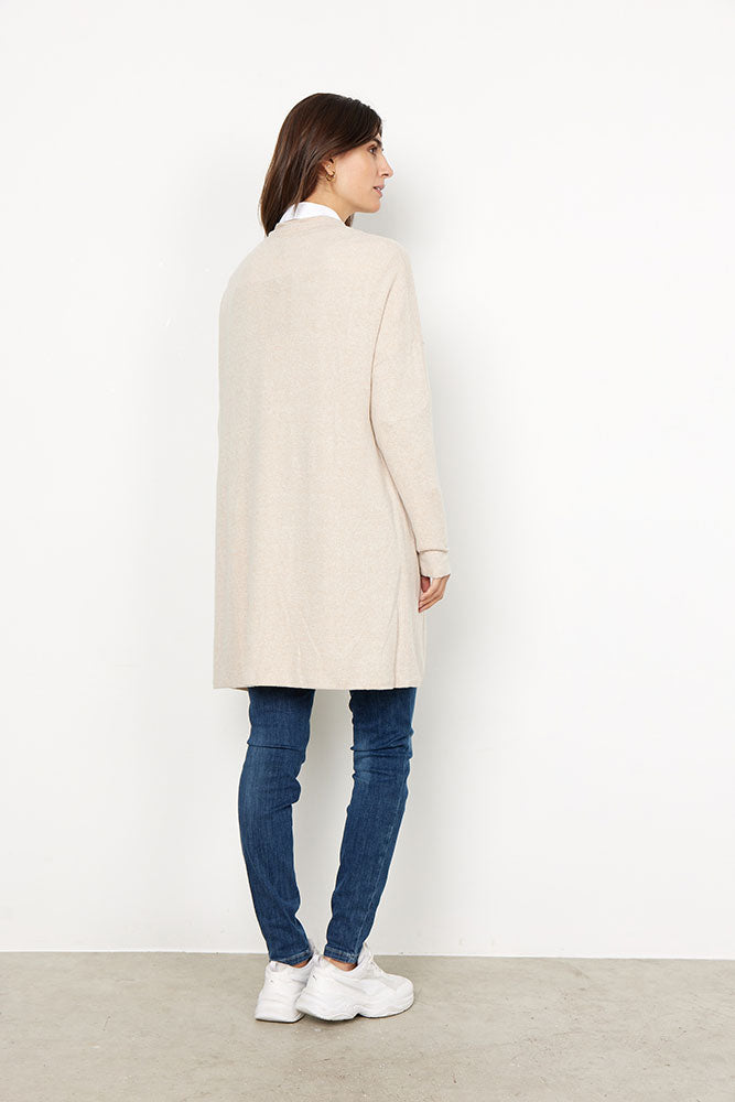 Biara 2 Cardigan - Cream Melange