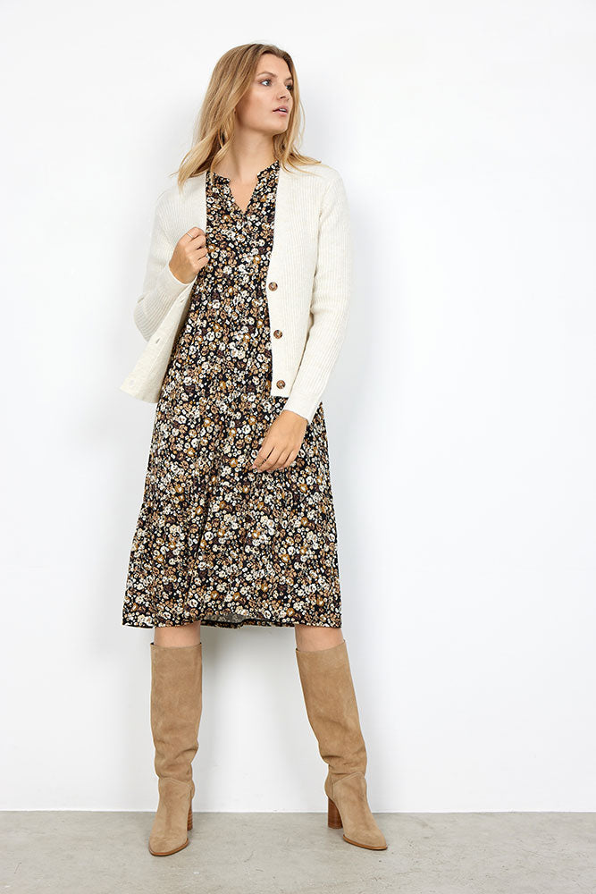 Nessie 26 Cardigan - Cream Melange