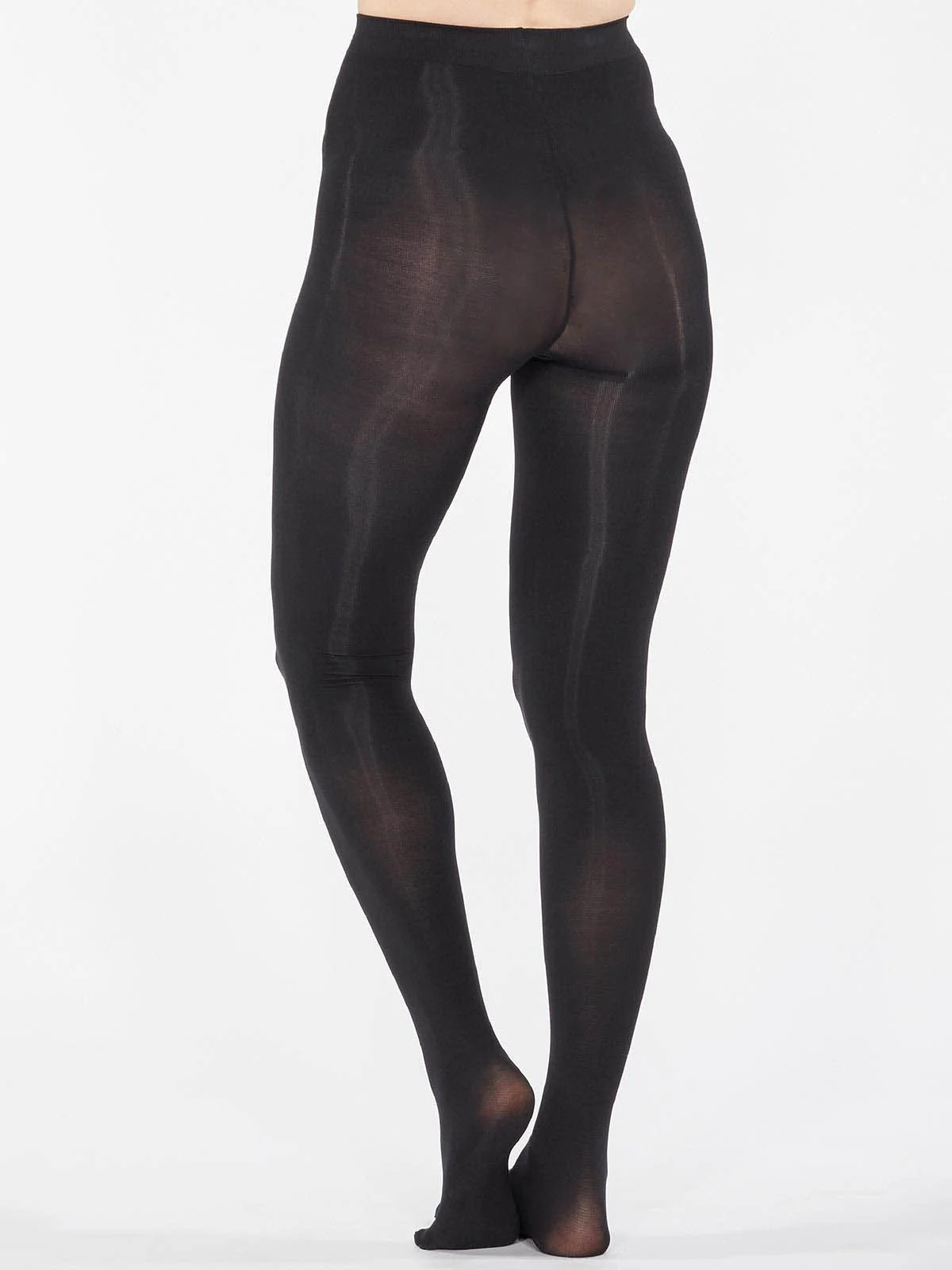 Sara Recycled Nylon Tights - Black