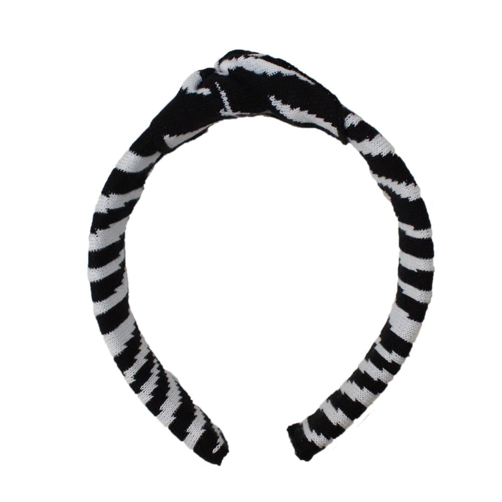 Animal Knot Hairband - Zebra
