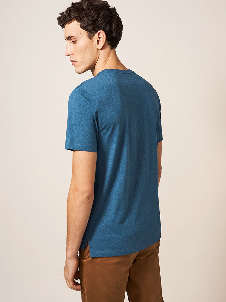 Fixed Gear Graphic Tee - Mid Blue