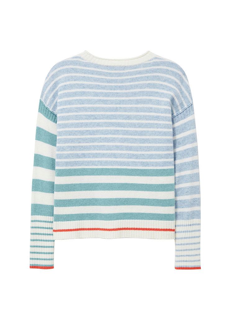 Jeju Stripe Jumper - Blue Multi