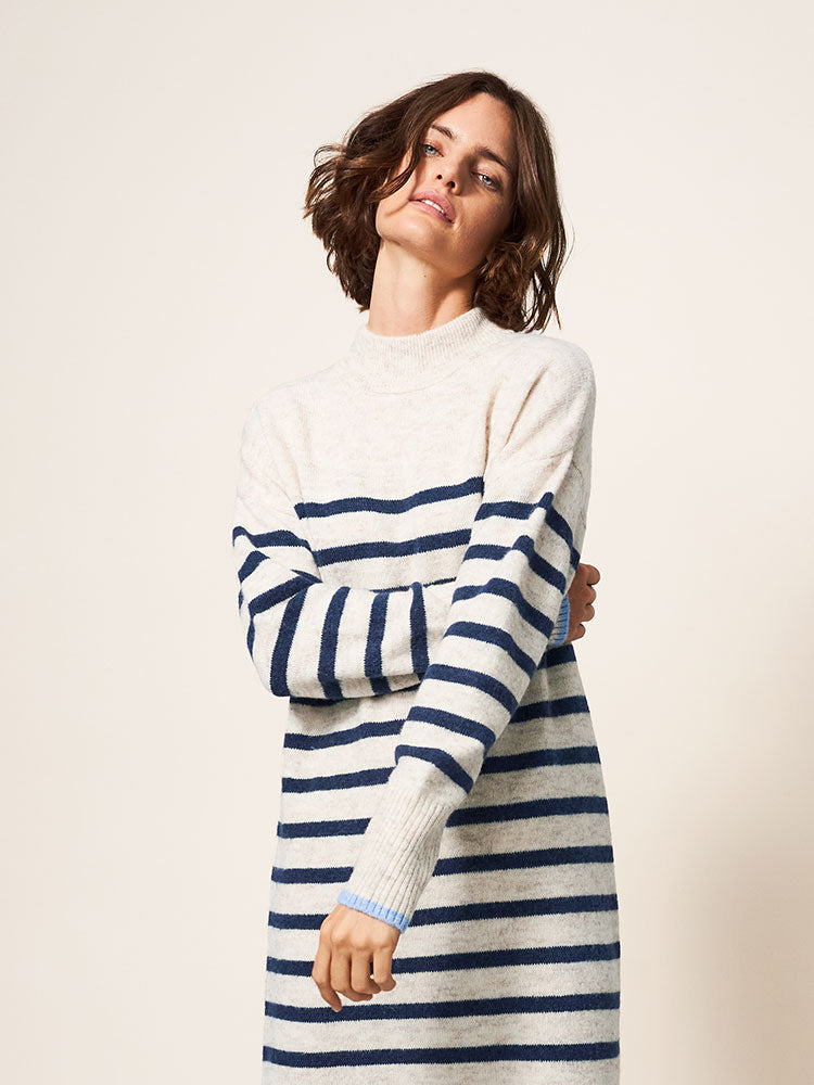 Jumper Dress - Natural Multi