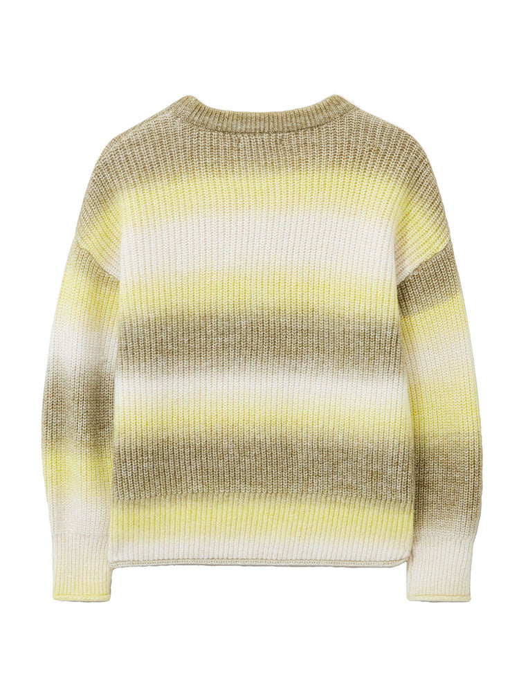 Spring Spacedye Jumper - Green Multi