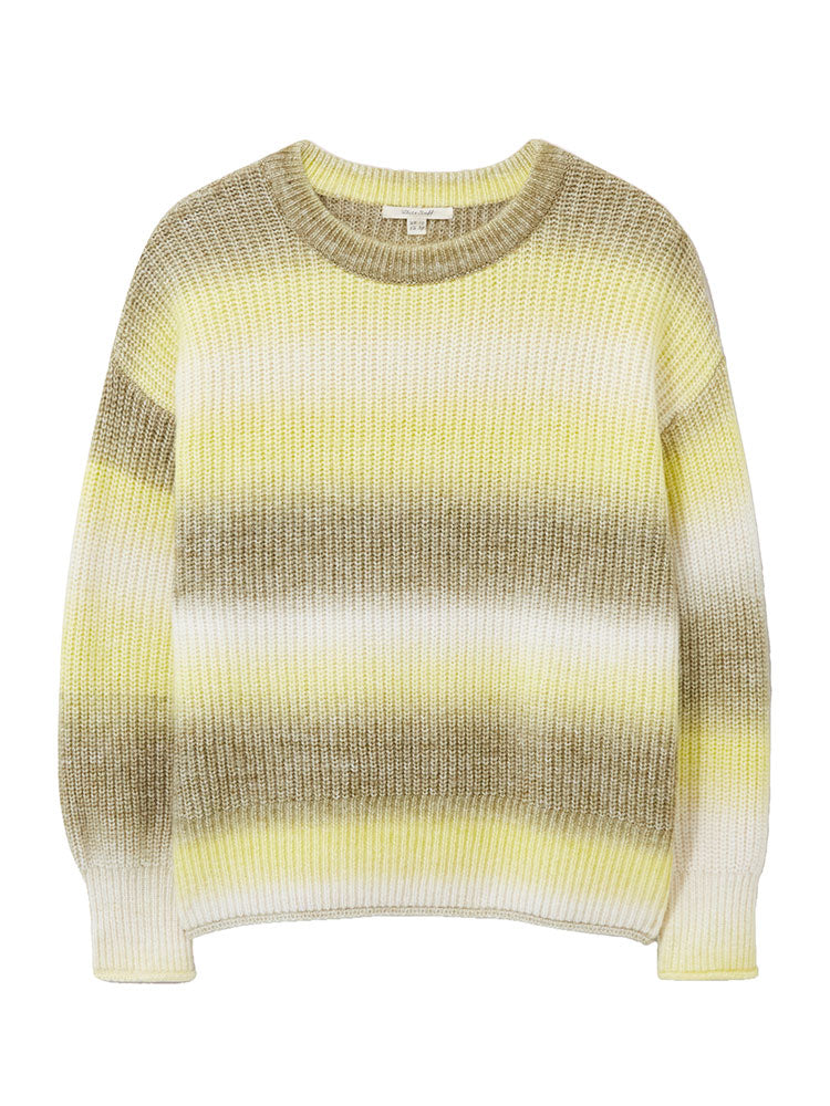 Spring Spacedye Jumper - Green Multi