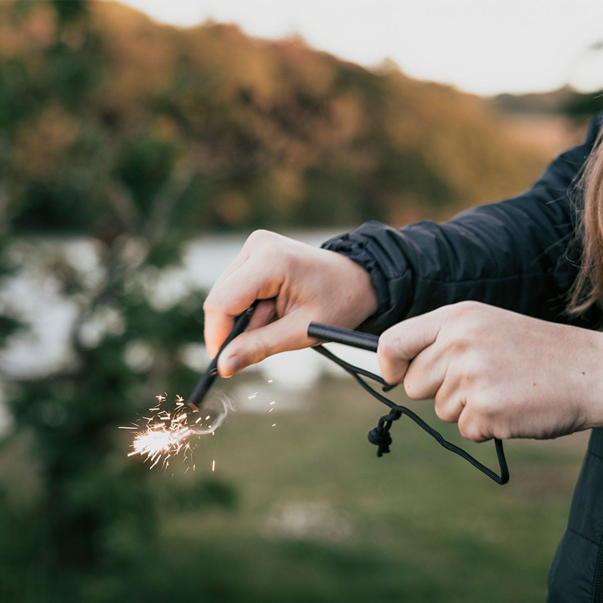 M1 Edition Grill with Fire Starter Set