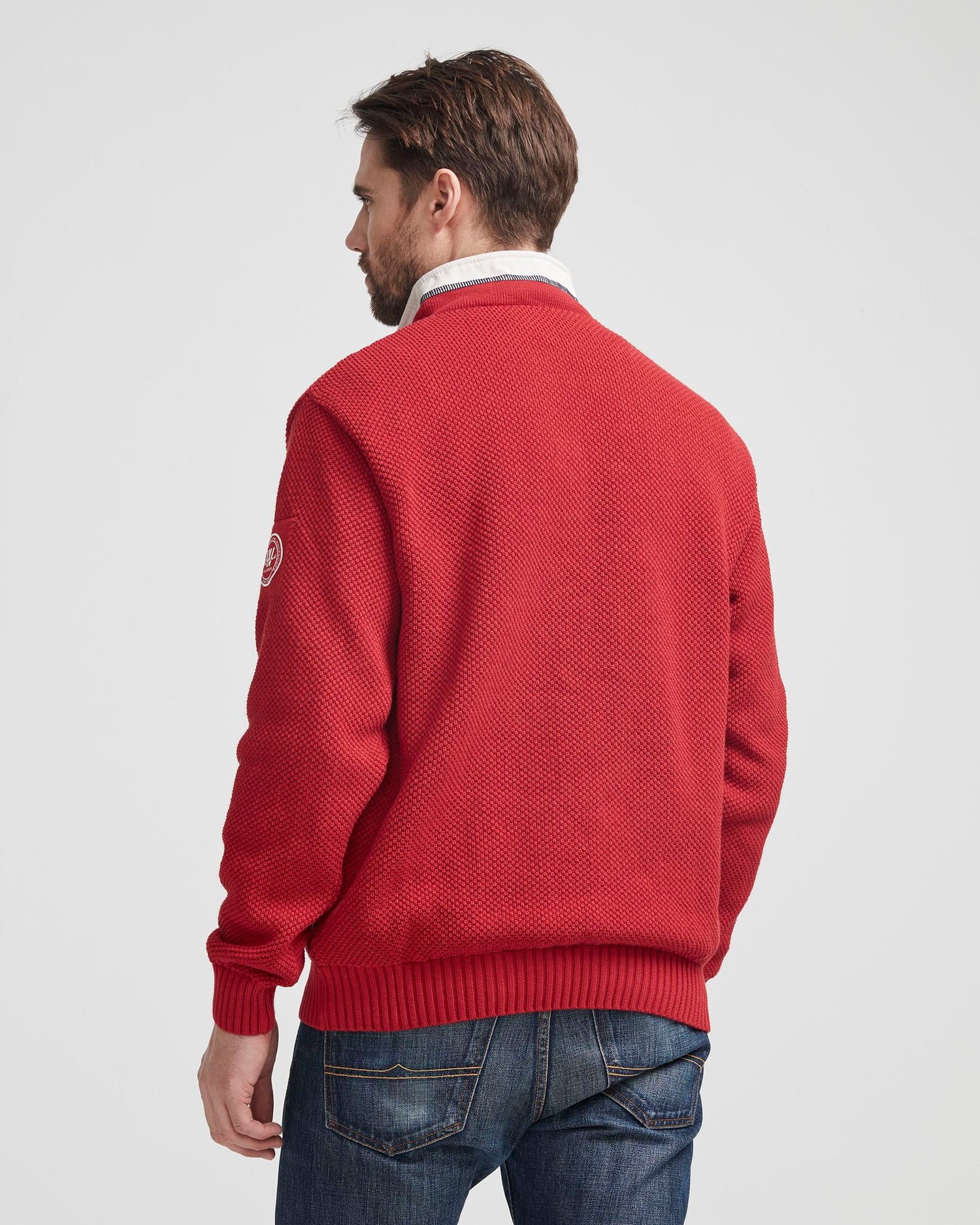 Classic Windproof Sweater - Red