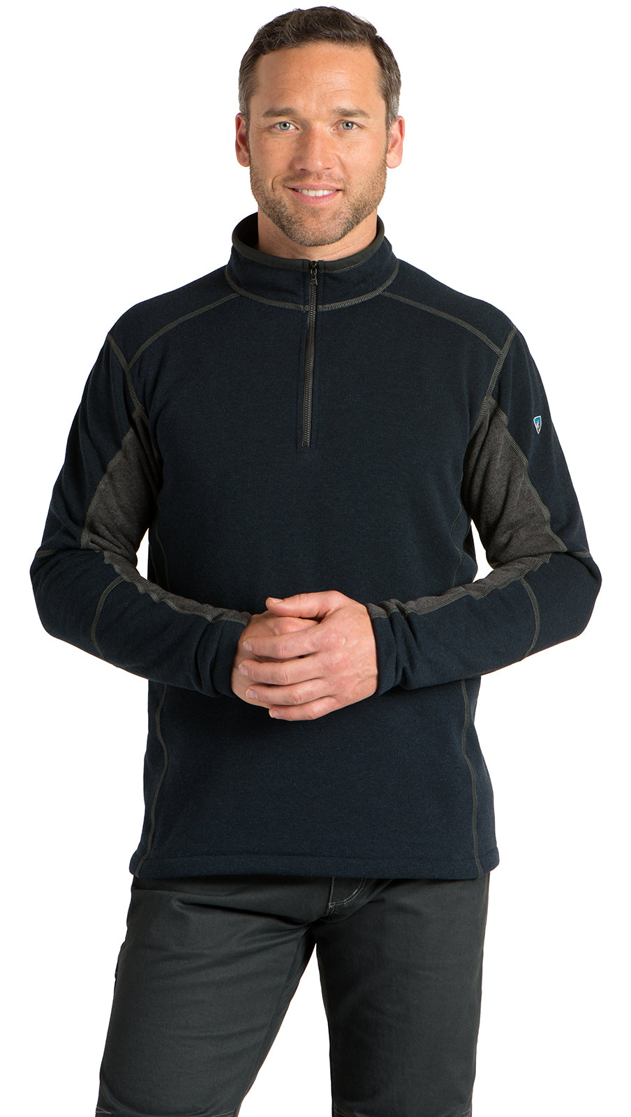 Revel 1/4 Zip - Mutiny Blue Steel
