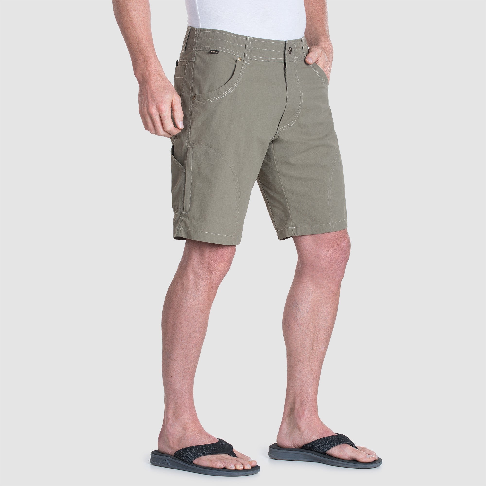 Ramblr Shorts Gun Metal Landmark
