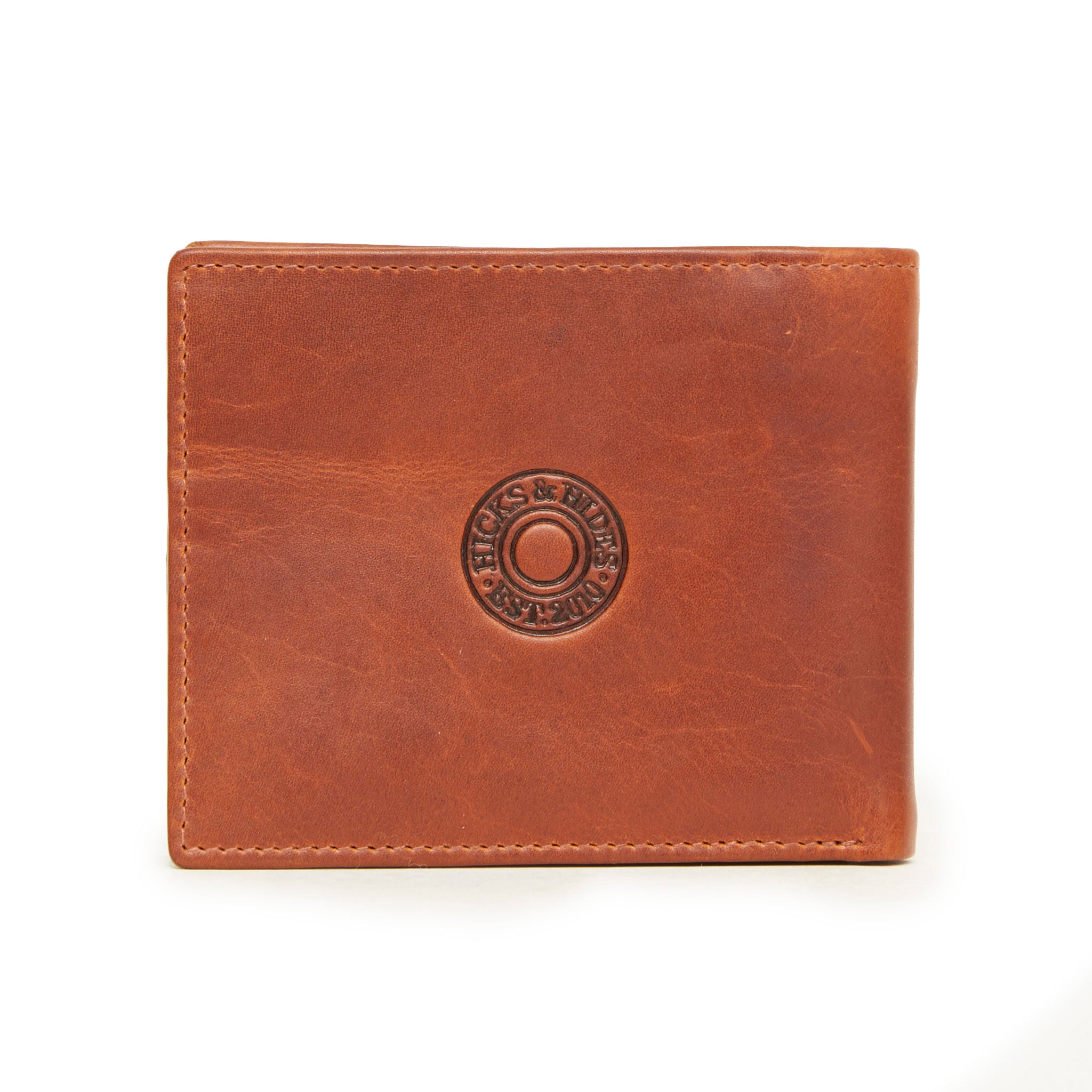 Leather Rifle Wallet - Cognac