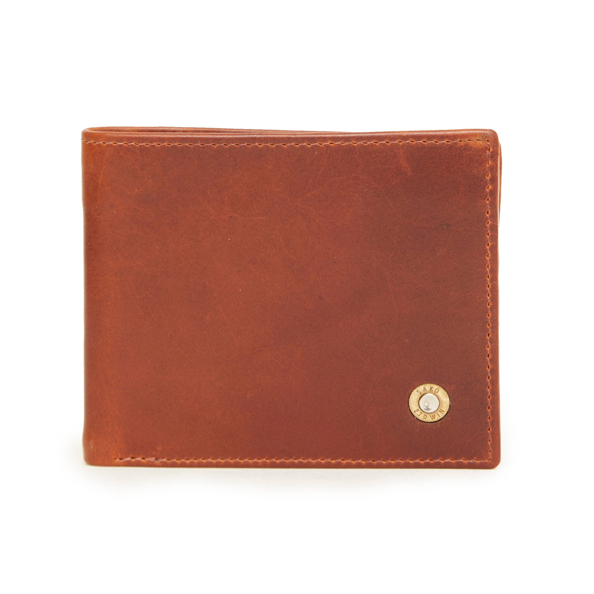 Leather Rifle Wallet - Cognac