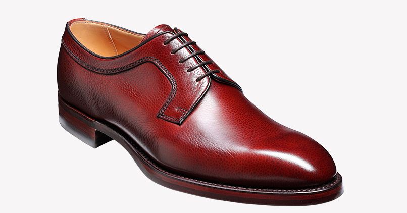 Skye Leather Dress Shoes - Cherry Grain