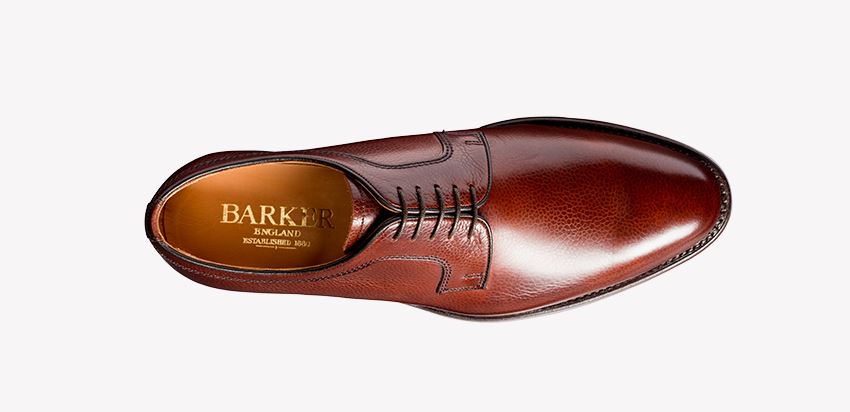 Skye Leather Dress Shoes - Cherry Grain
