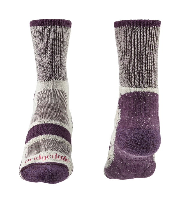 Hike Lightweight Coolmax Comfort Socks - Plum