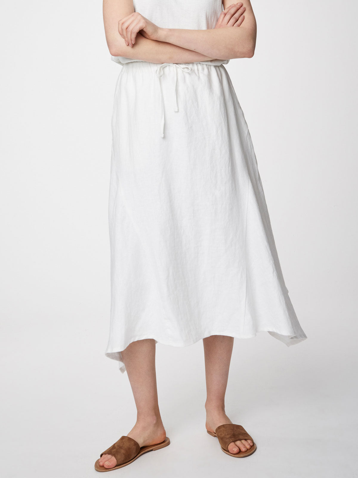 Ellena Skirt - White
