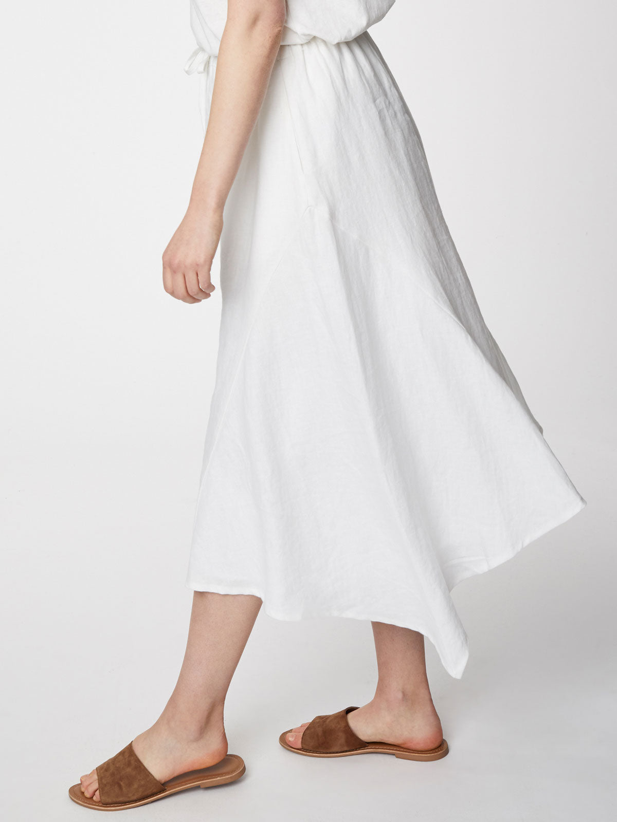 Ellena Skirt - White
