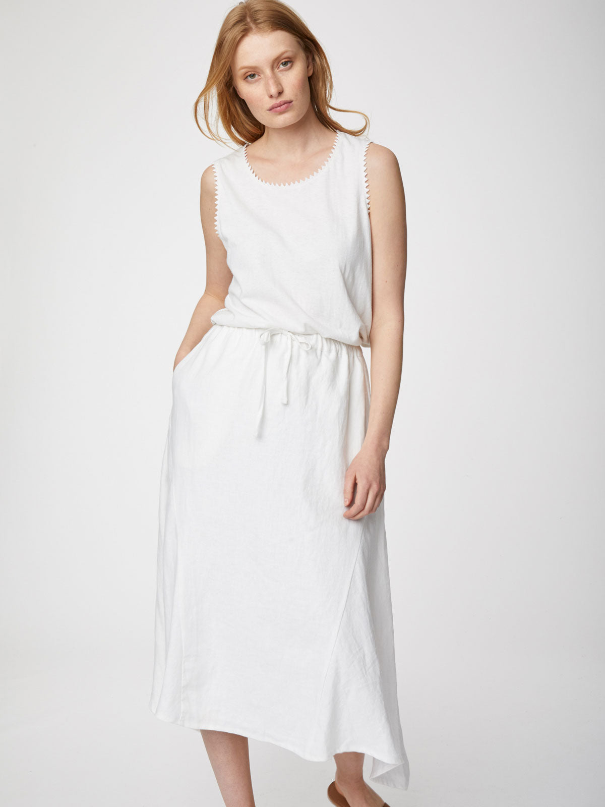 Ellena Skirt - White