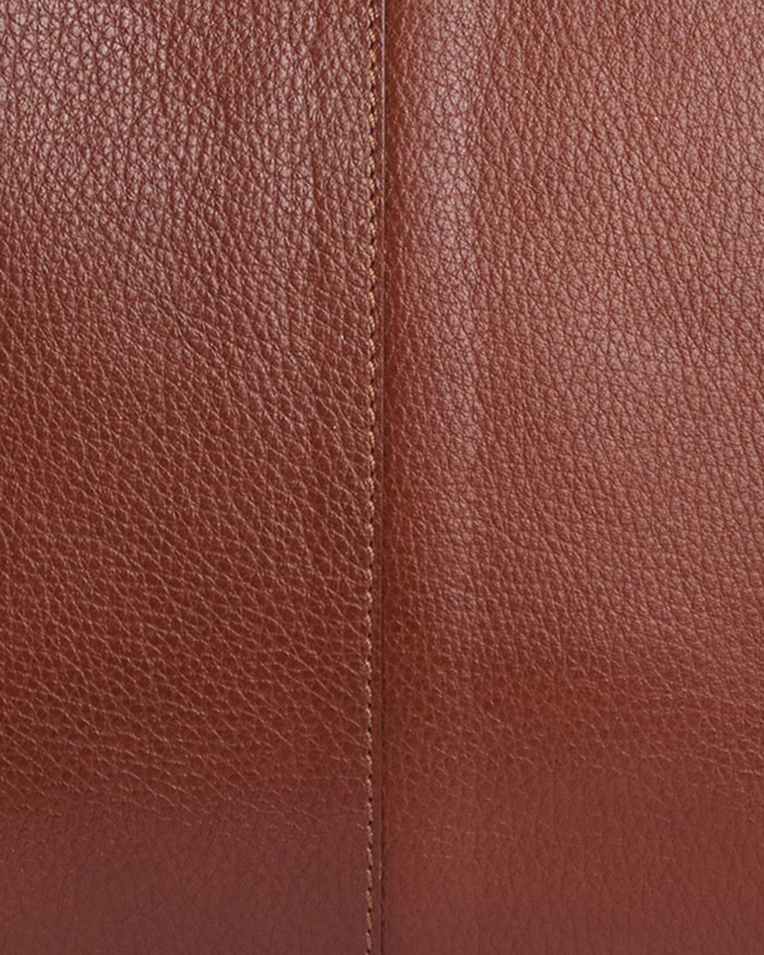 Alder Large Leather Tote Bag - Brown