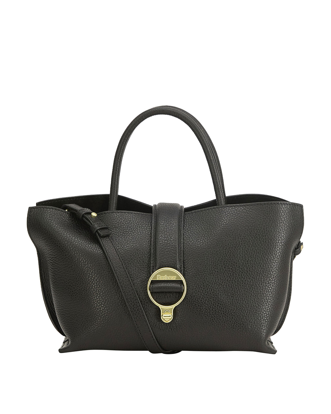 Alder Mini Leather Tote Bag - Black