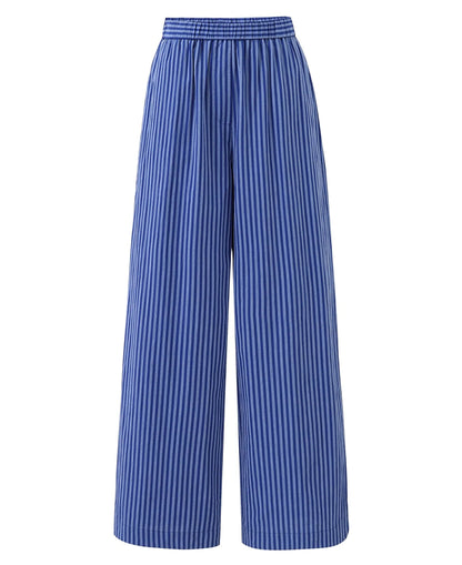 Annunziata Pantalon - Bleu Electrique