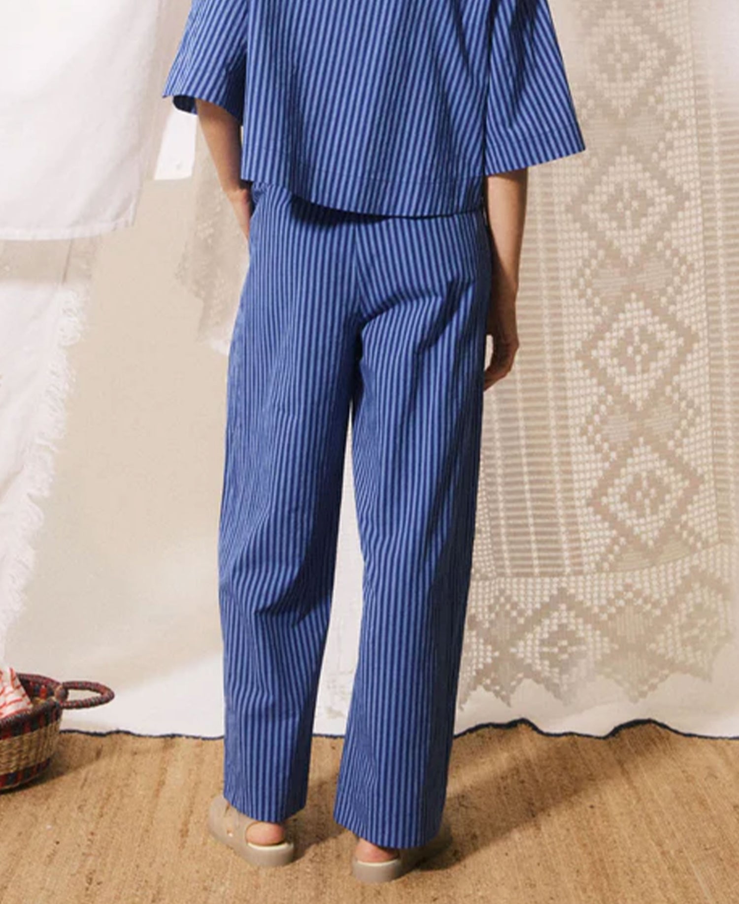 Annunziata Pantalon - Bleu Electrique