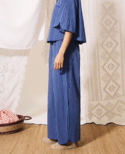 Annunziata Pantalon - Bleu Electrique