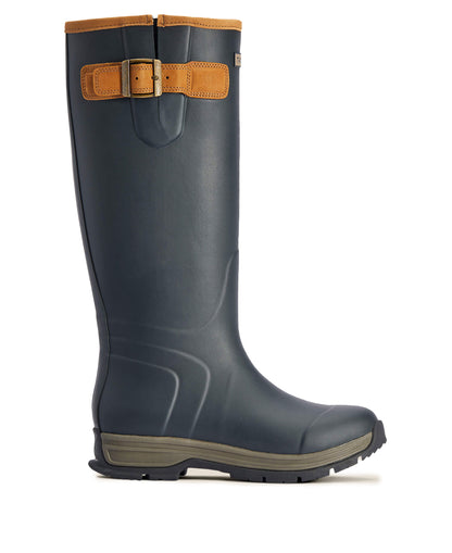 Burford Insulated Rubber Boot - Navy