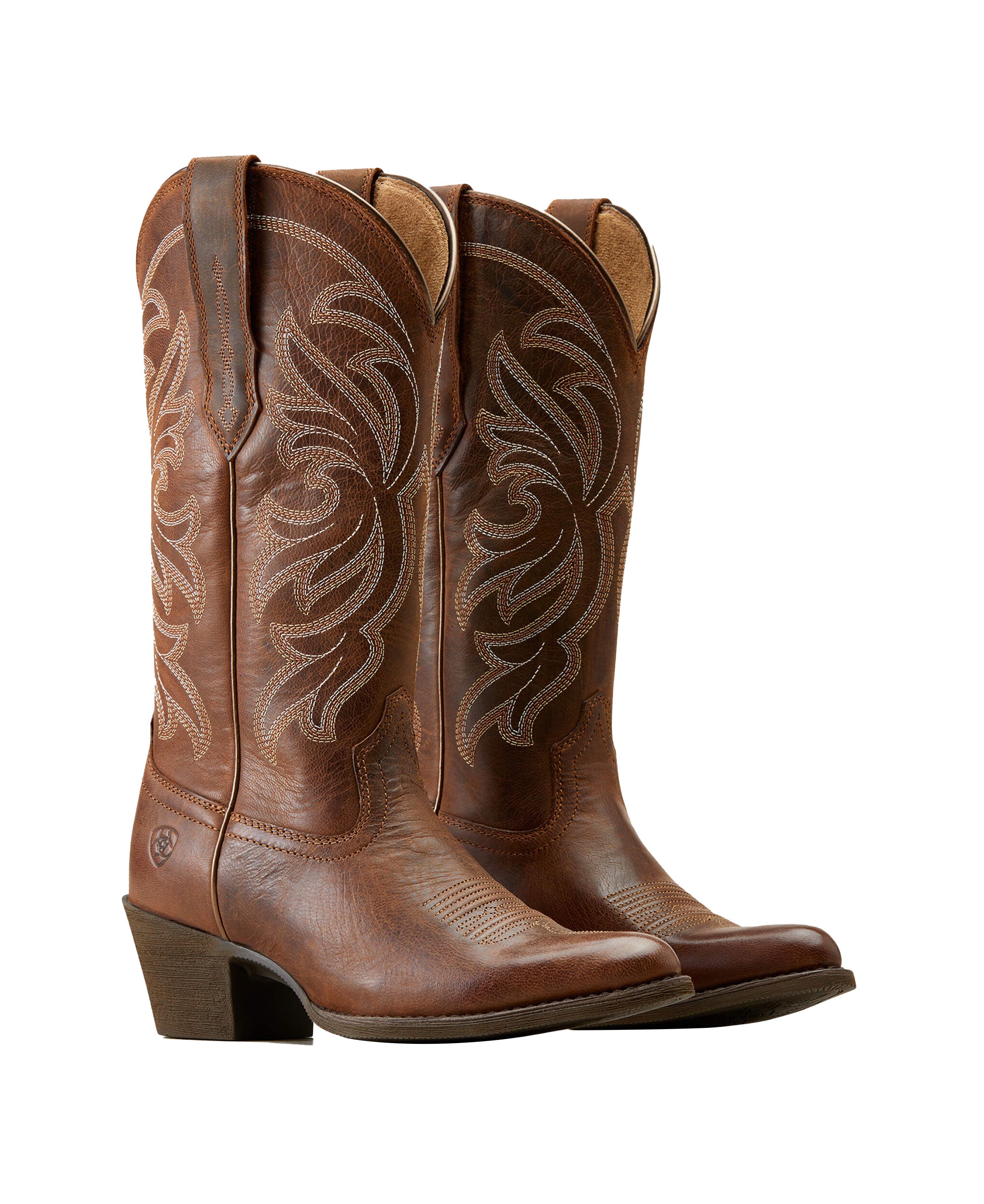 Heritage J Toe StretchFit Western Boot - Sassy Brown