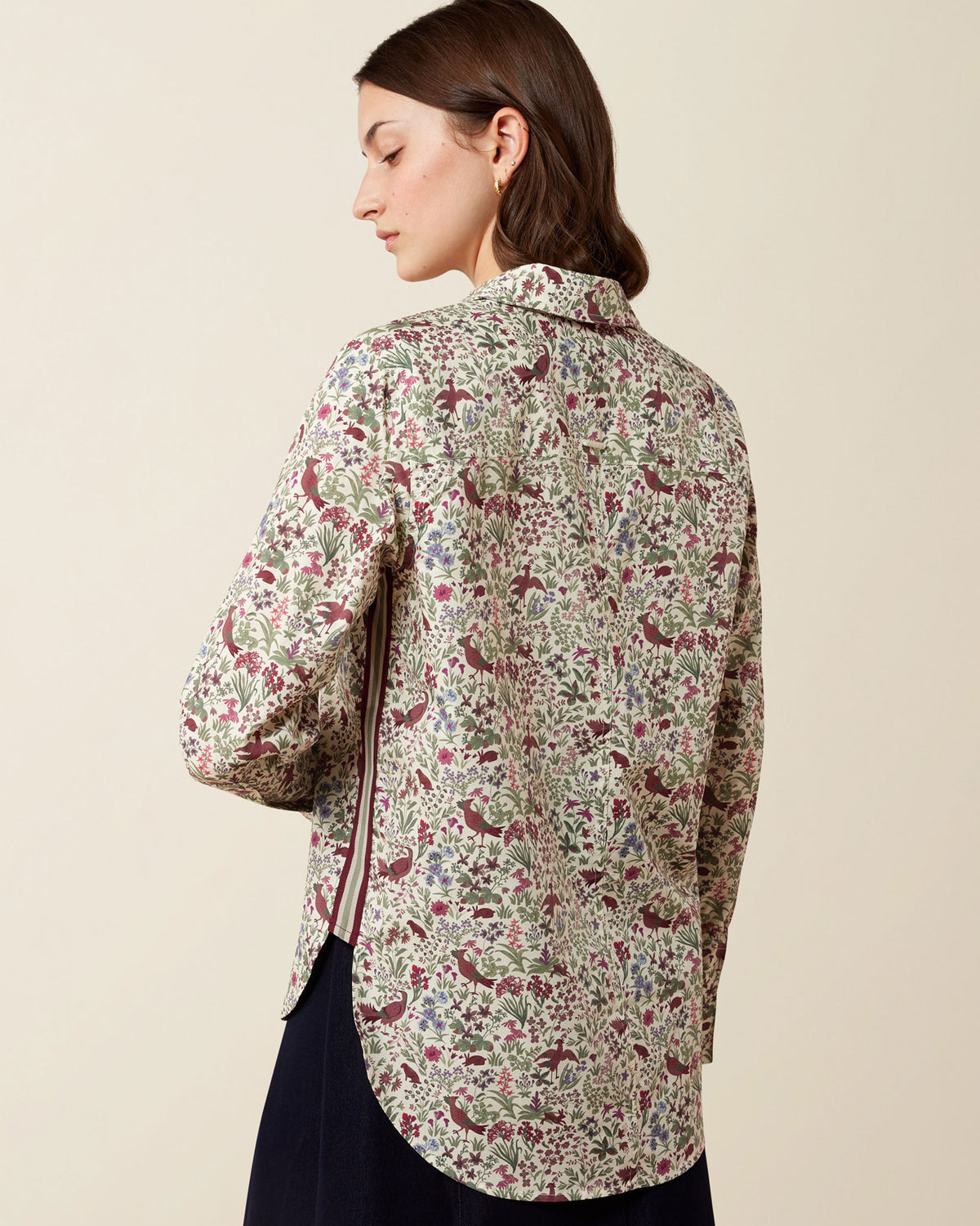 Wolseley Shirt - Bird Print