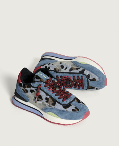 Art Blue Trainers - Blue/Animal
