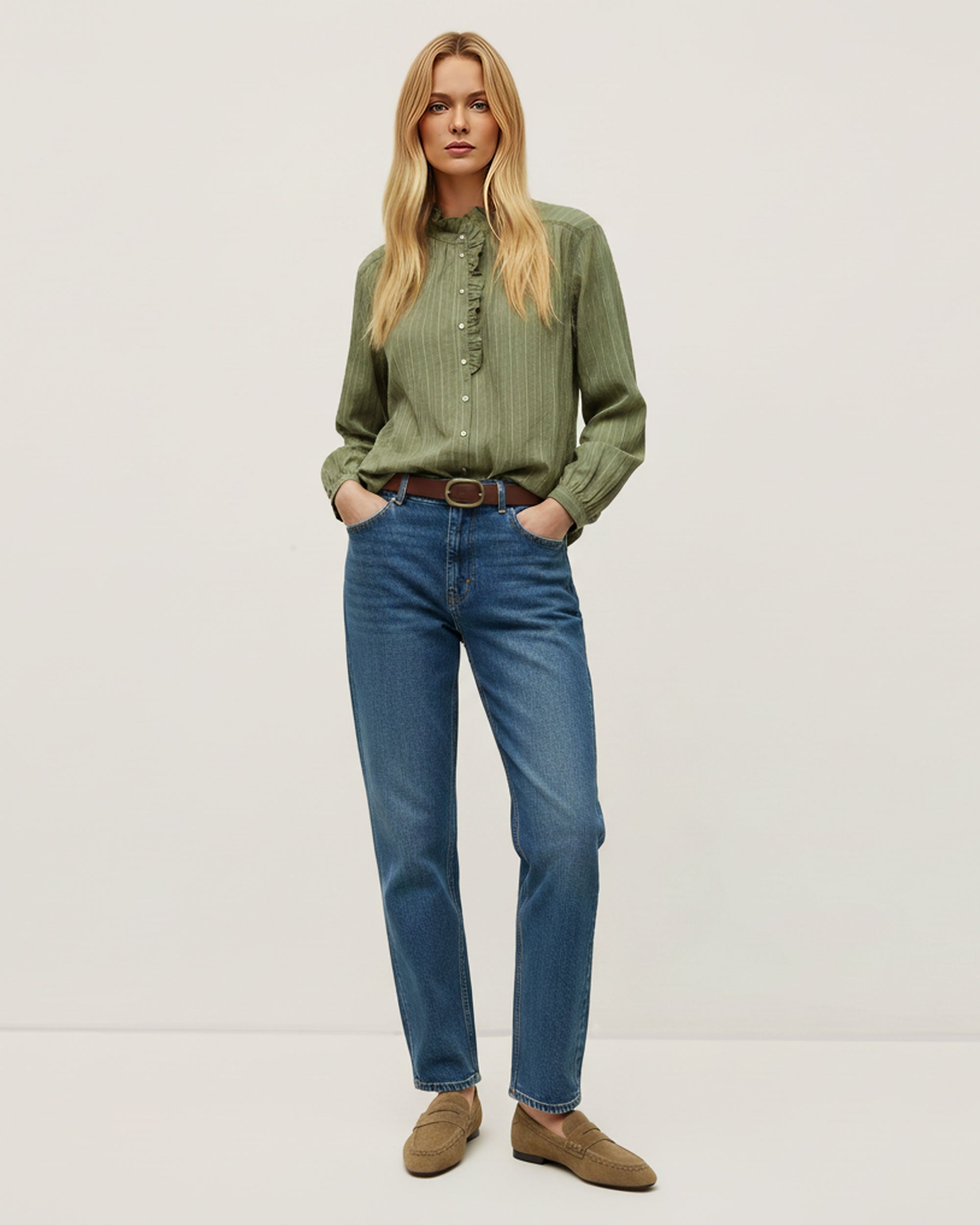 Chemise Salina Shirt - Green