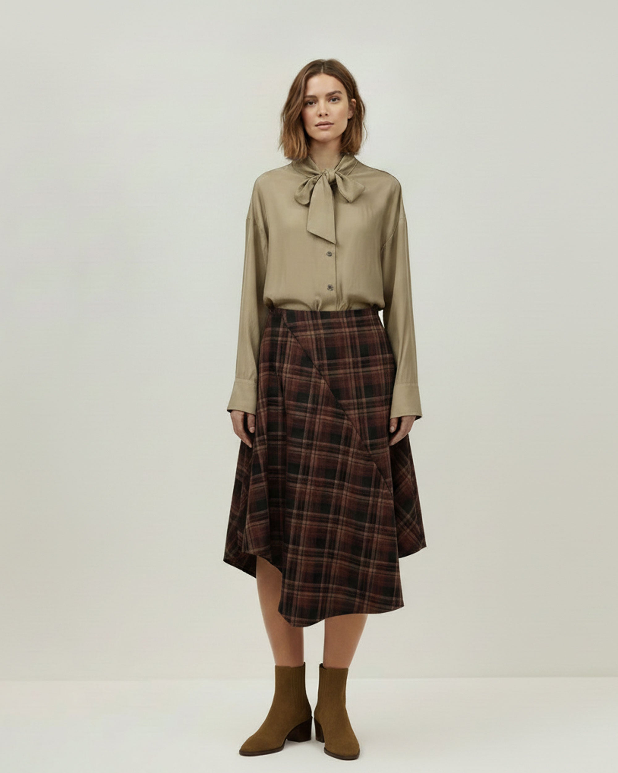 Jupe Cleline Skirt - Brown