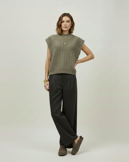 Pull Lunaia Vest - Green