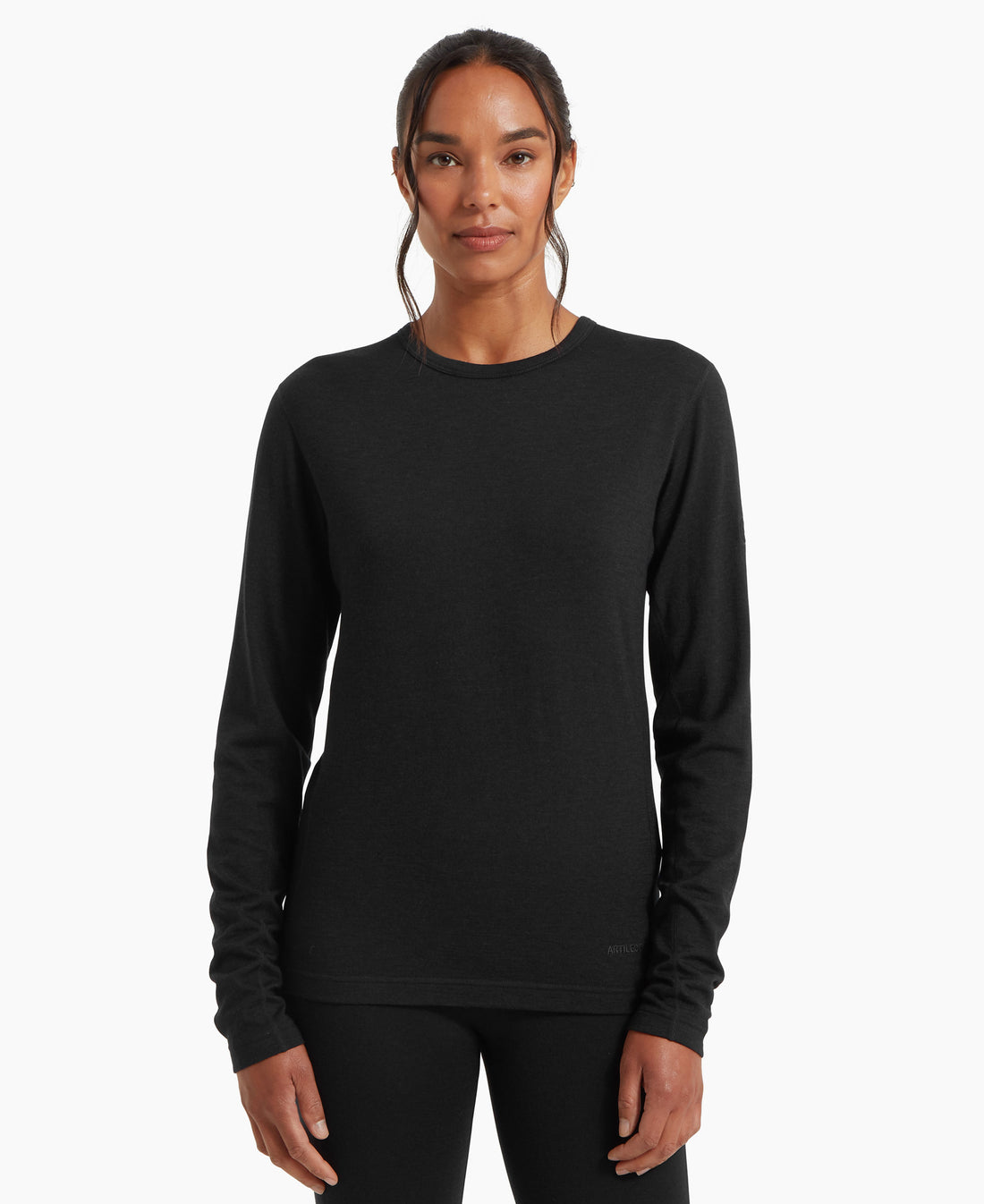 Redstone Long Sleeve Crew Baselayer Womens - Black