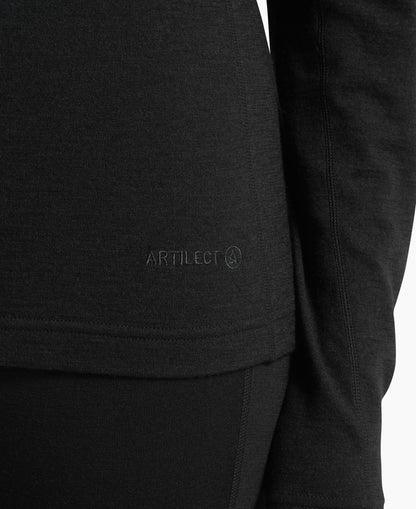 Redstone Long Sleeve Crew Baselayer Womens - Black