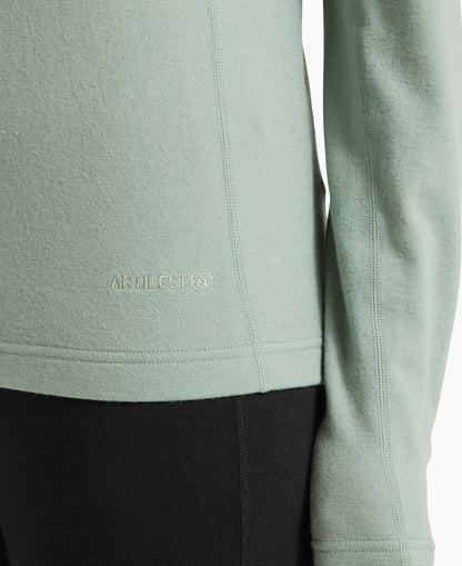 Redstone Long Sleeve Crew Baselayer Womens - Iceberg