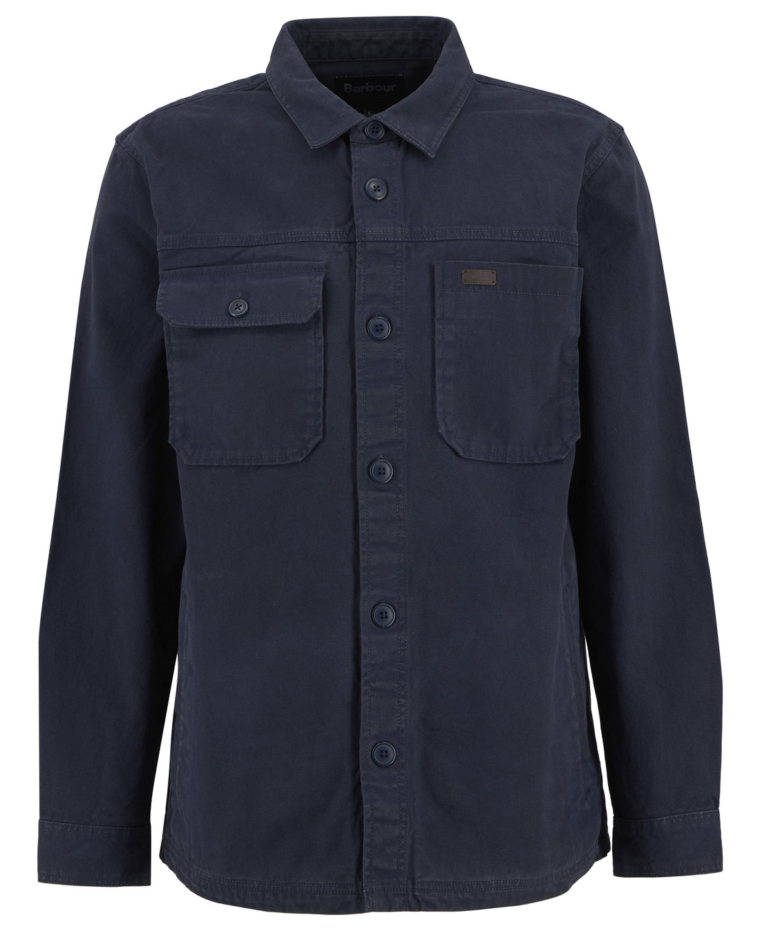 Lingfield Canvas Overshirt - Navy