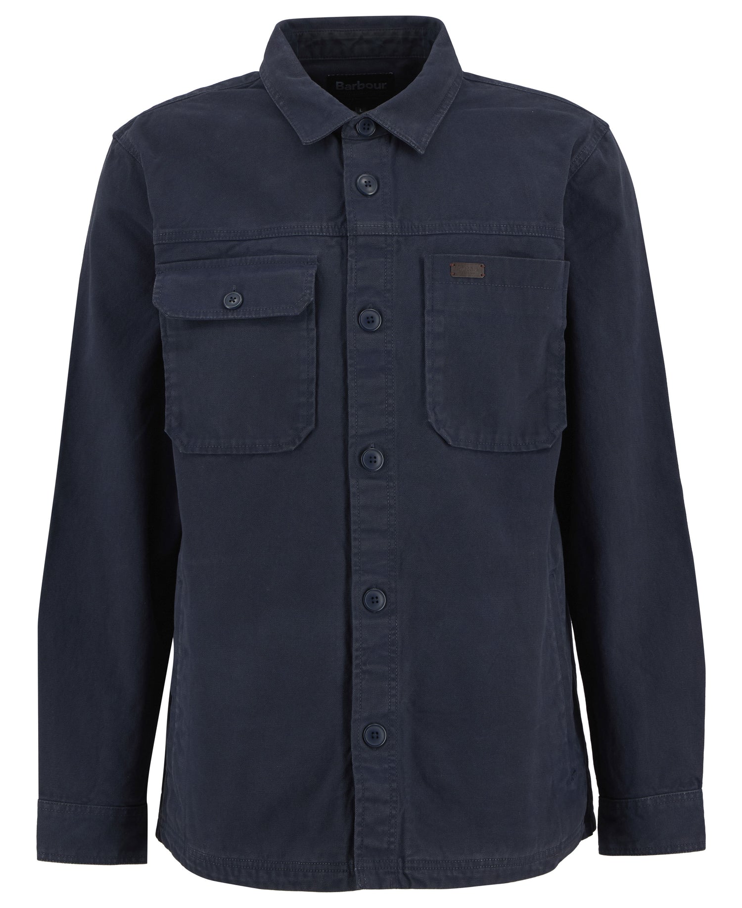Lingfield Canvas Overshirt - Navy